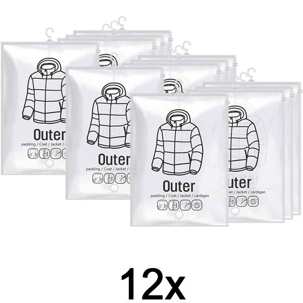 3x Sacos de Armazenamento em Vácuo (4 unidades) | VACUHANG