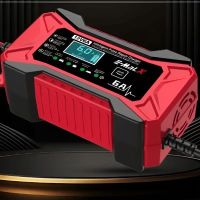 Carregador inteligente de bateria para veículos | EMERGIX